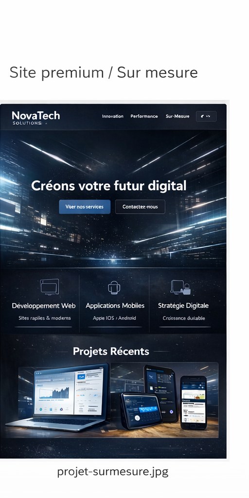 Site web sur mesure premium – Tardigrads